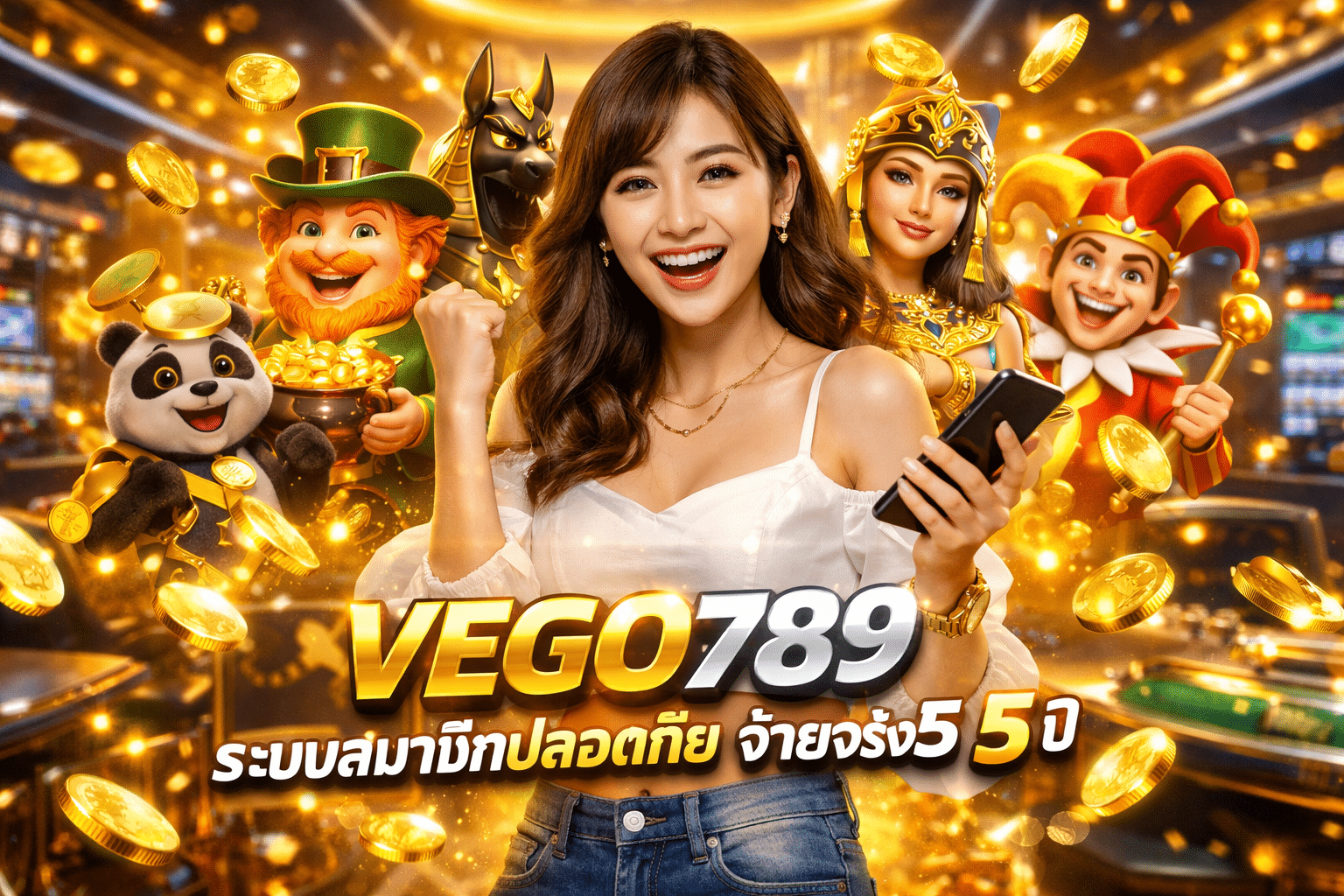 VEGO789 ระบบสมาชิกปลอดภัย จ่ายจริง 5 ปี