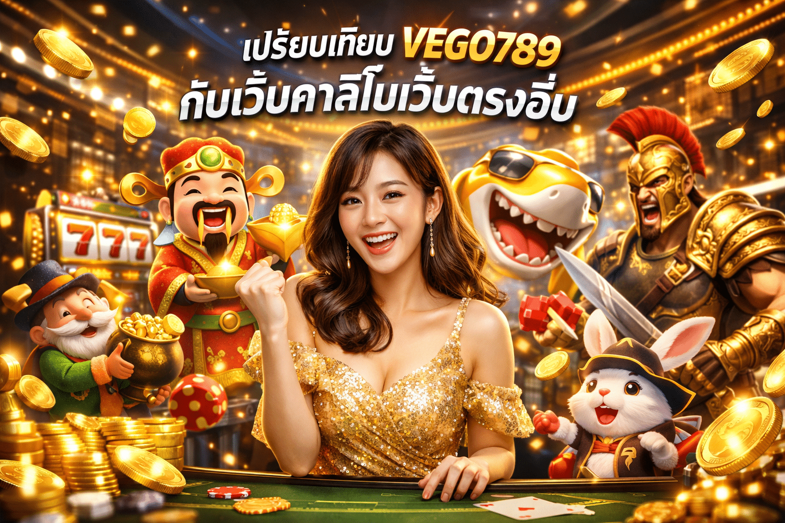 เปรียบเทียบ VEGO789 กับเว็บคาสิโนเว็บตรงอื่น