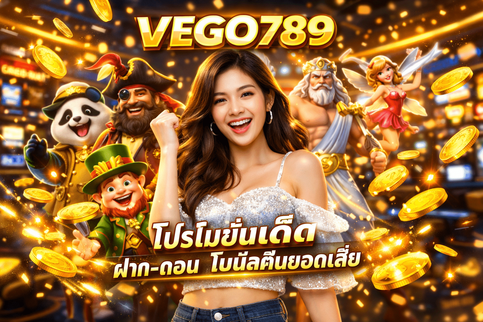 VEGO789 โปรโมชั่นเด็ด ฝาก-ถอน โบนัสคืนยอดเสีย