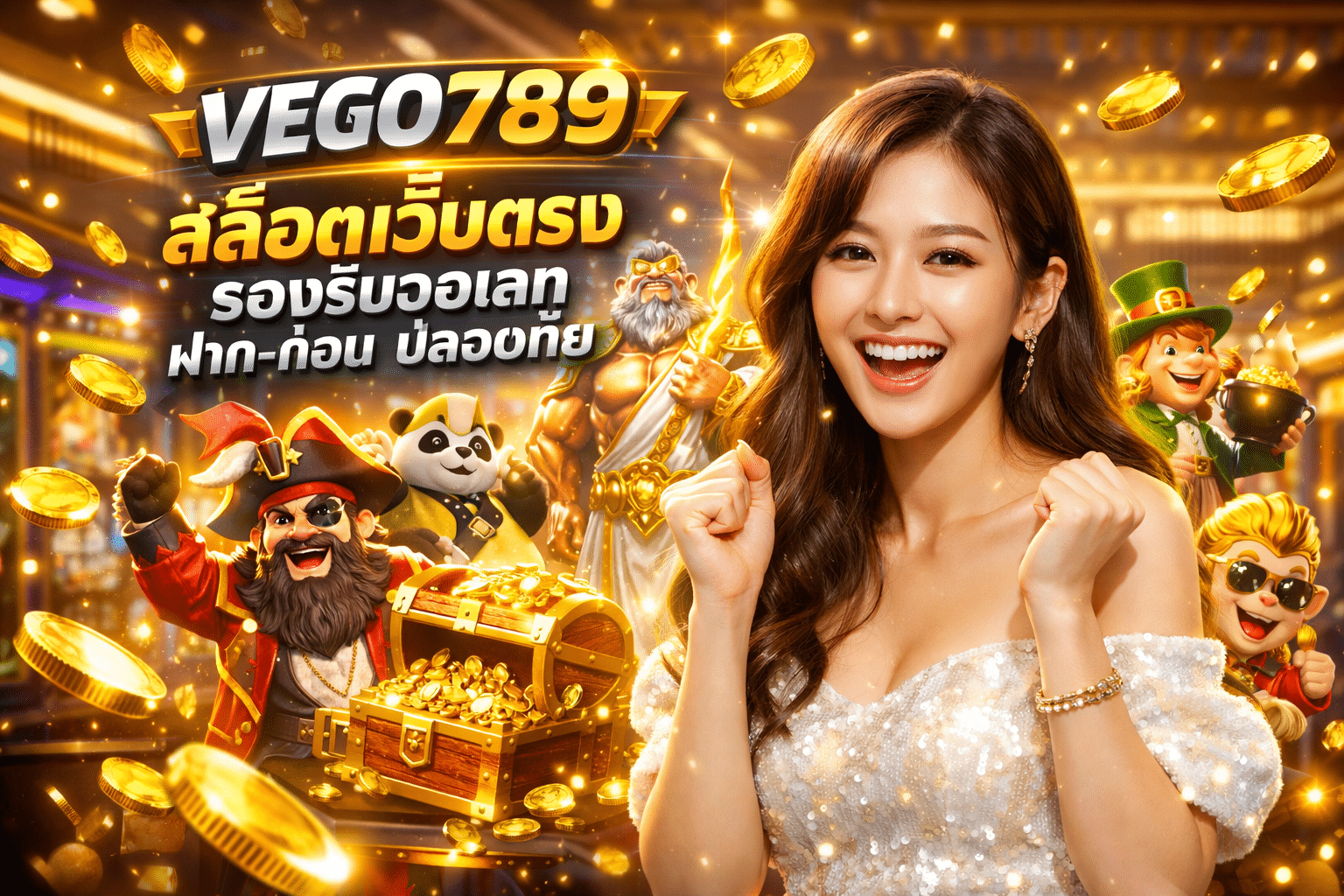 VEGO789 สล็อตเว็บตรง รองรับวอเลท ฝาก-ถอน ปลอดภัย